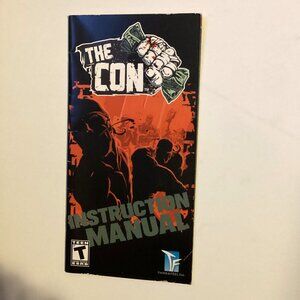 The Con Manual / Instruction Booklet ONLY Sony PlayStation Portable/PSP